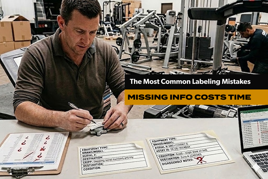 gym relocation planning checklist equipment audit labeling timeline fitness facility move schedule