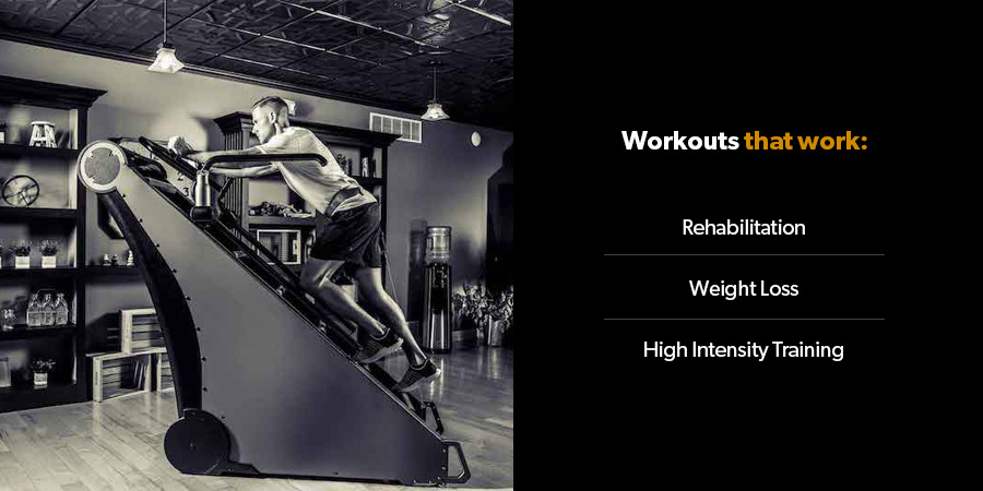 Jacobs Ladder offers high intensity, low impact workouts
